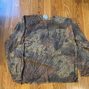 Rustic Pattern Long Sleeve Shirt